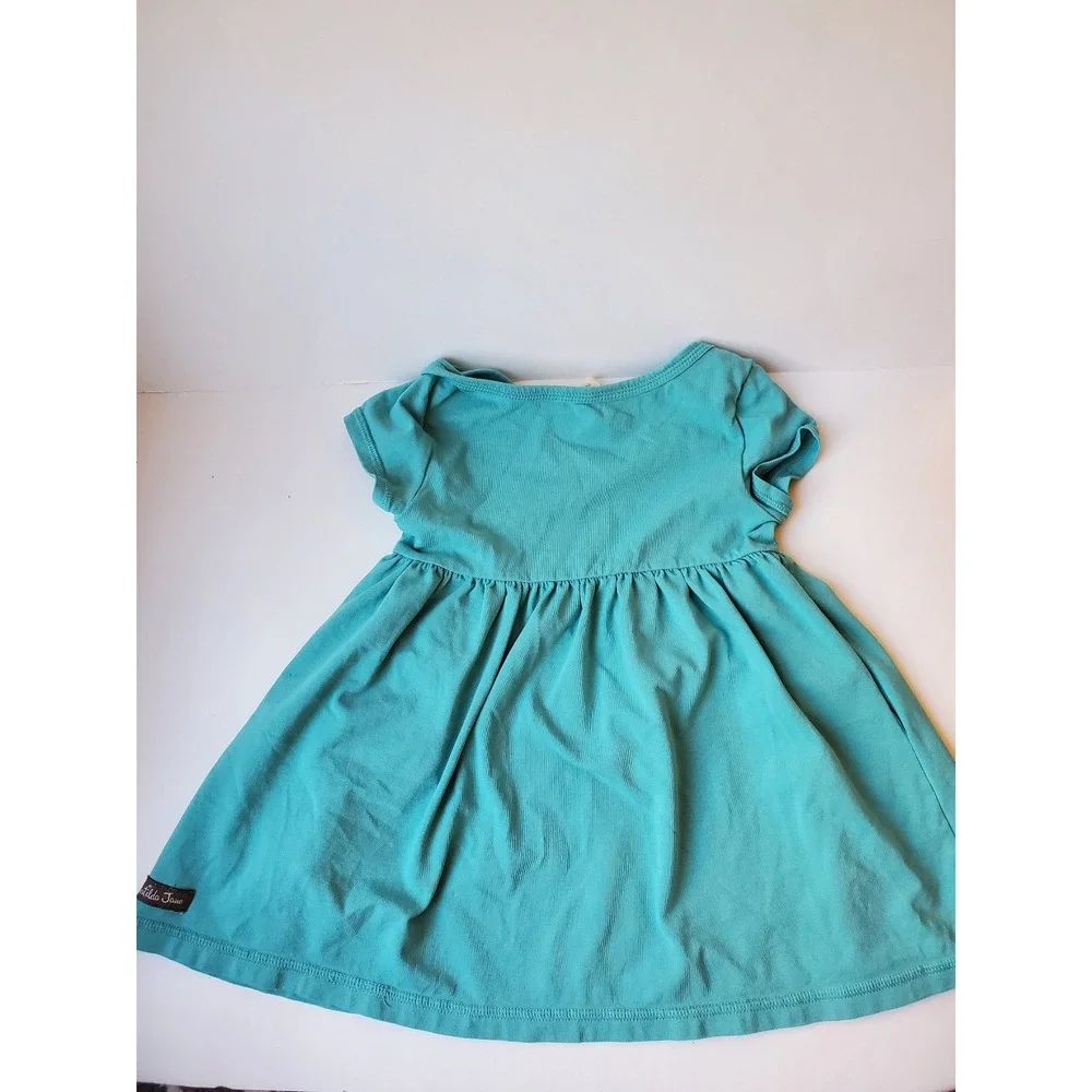 Matilda Jane dress‎ blue teal short sleeve 2t